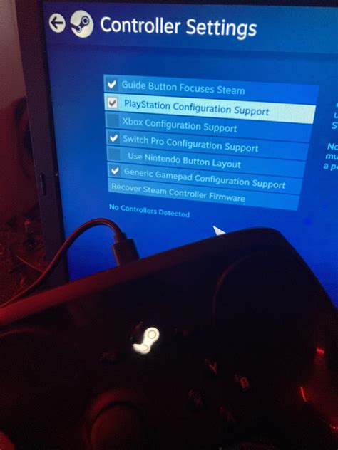 Anyone else? Any advice? PS4 <strong>controller</strong> on PC. . Steam no controller detected reddit